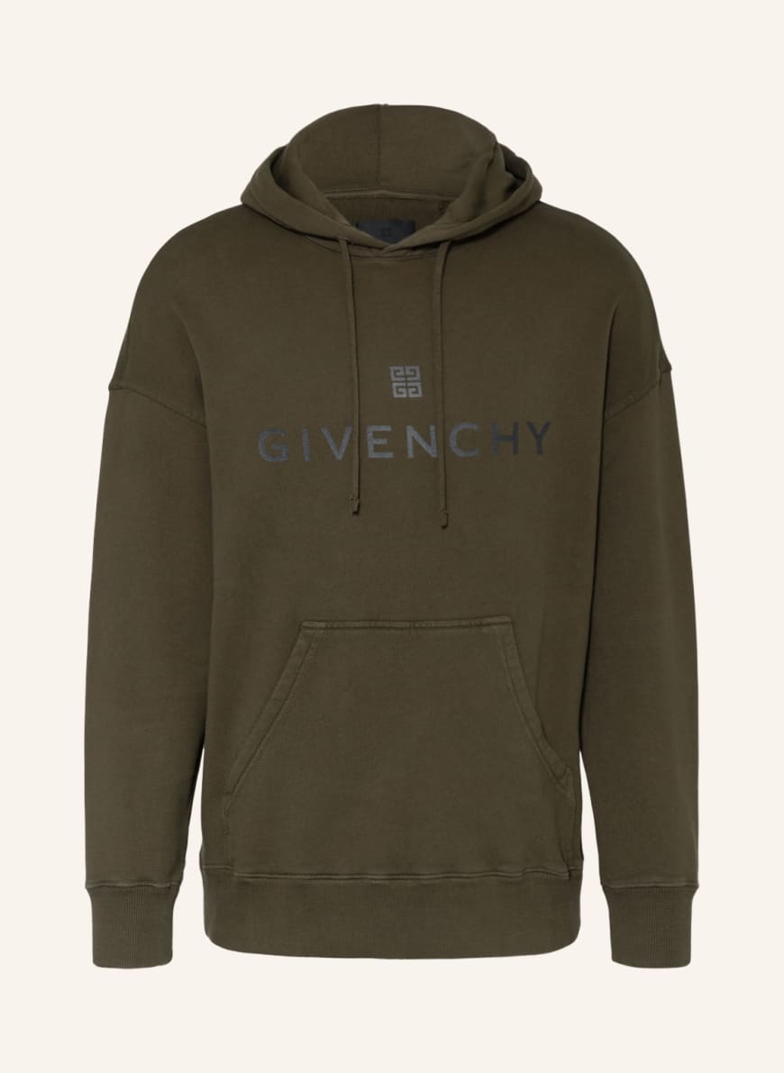 GIVENCHY Hoodie in olive | Breuninger