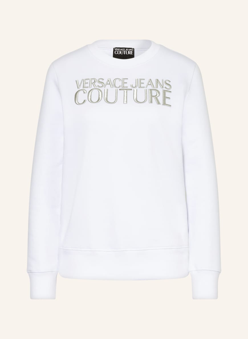 VERSACE JEANS COUTURE Sweatshirt, Color: WHITE/ SILVER (Image 1)