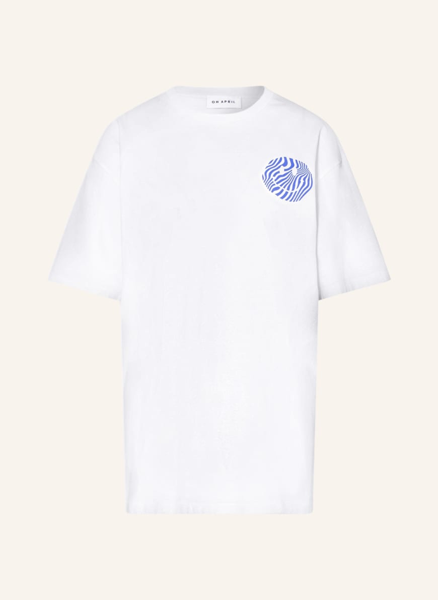 OH APRIL T-Shirt, Farbe: WEISS/ BLAU (Bild 1)