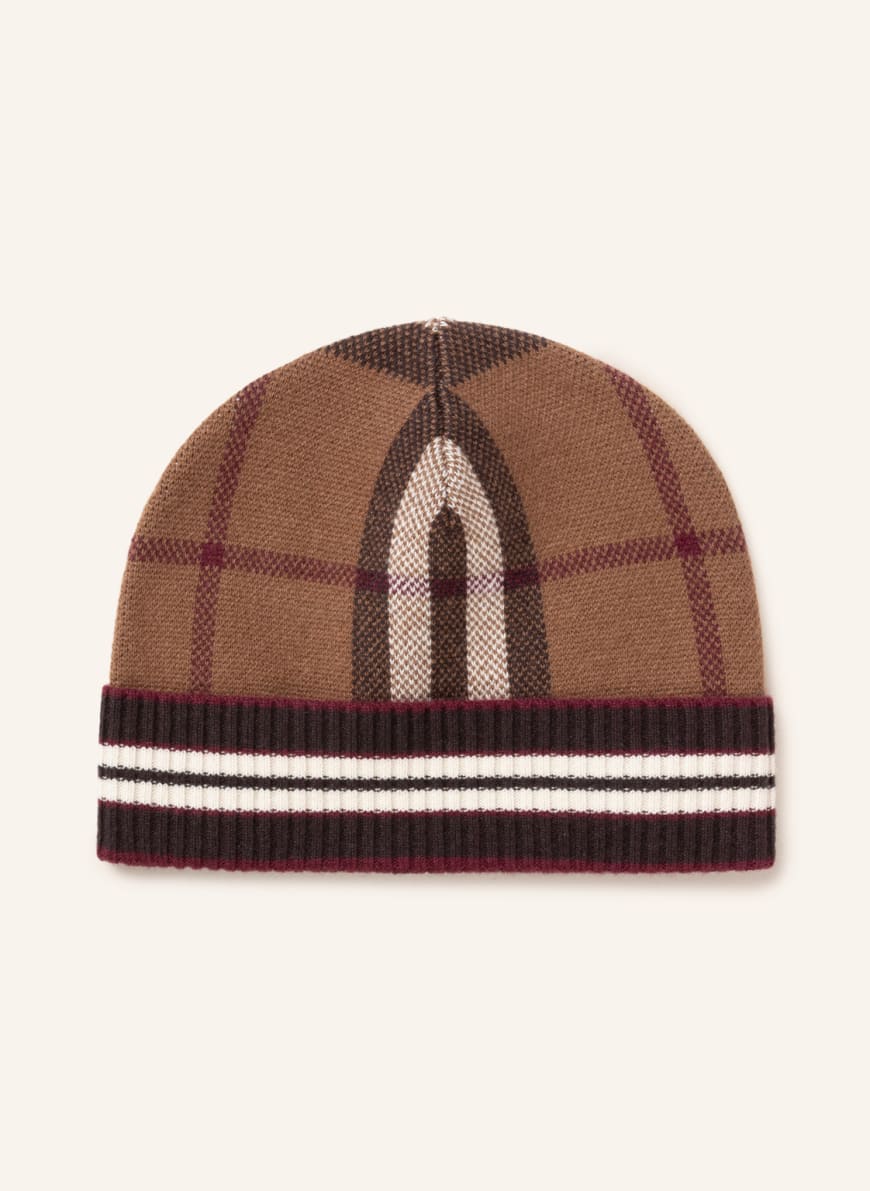 BURBERRY Cashmere hat in brown | Breuninger