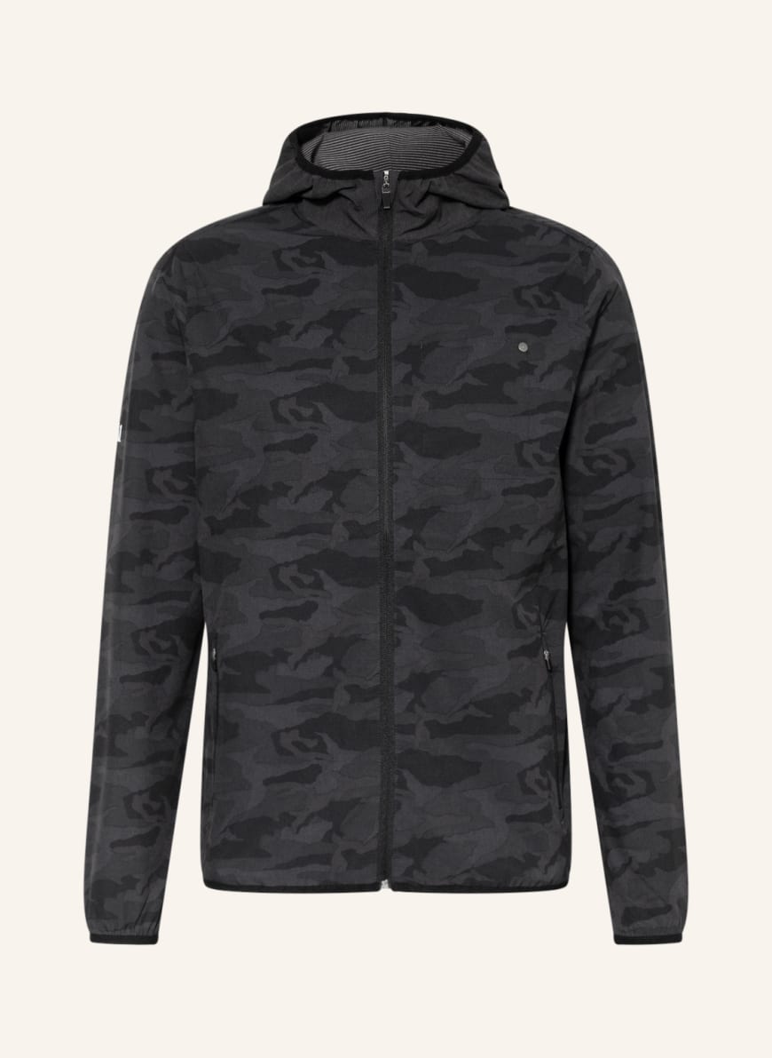 vuori Training jacket OUTDOOR TRAINER, Color: BLACK/ GRAY/ DARK GRAY(Image 1)