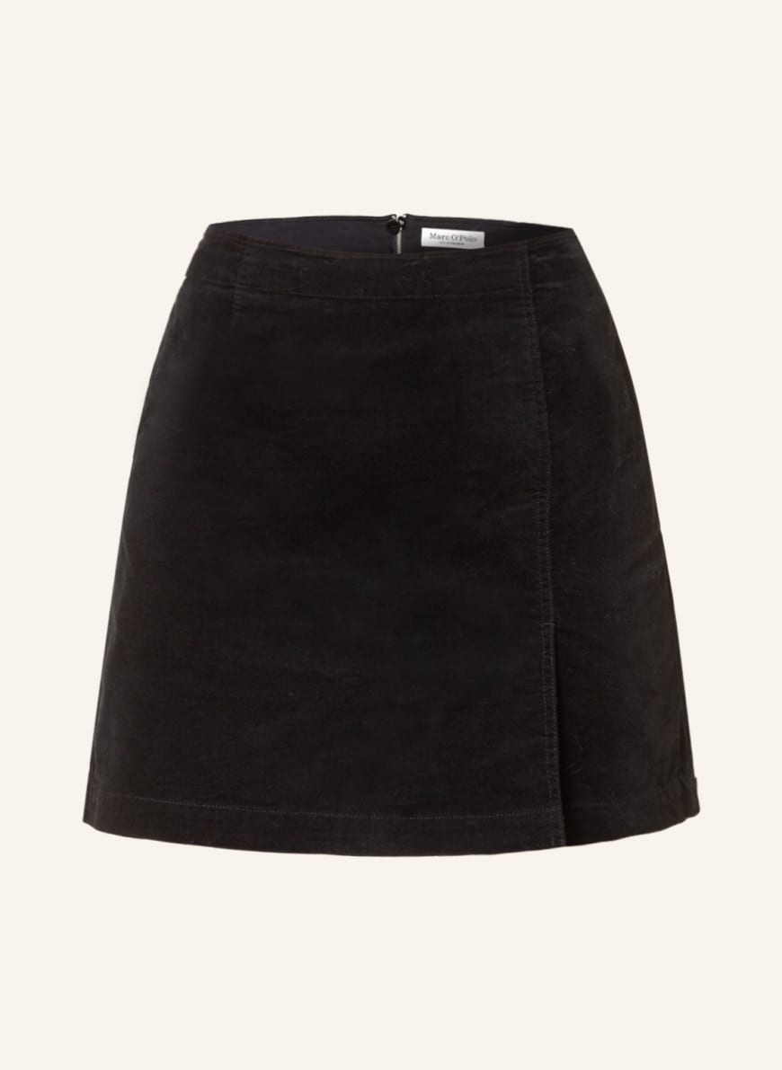 Marc O'Polo Corduroy skirt, Color: BLACK (Image 1)