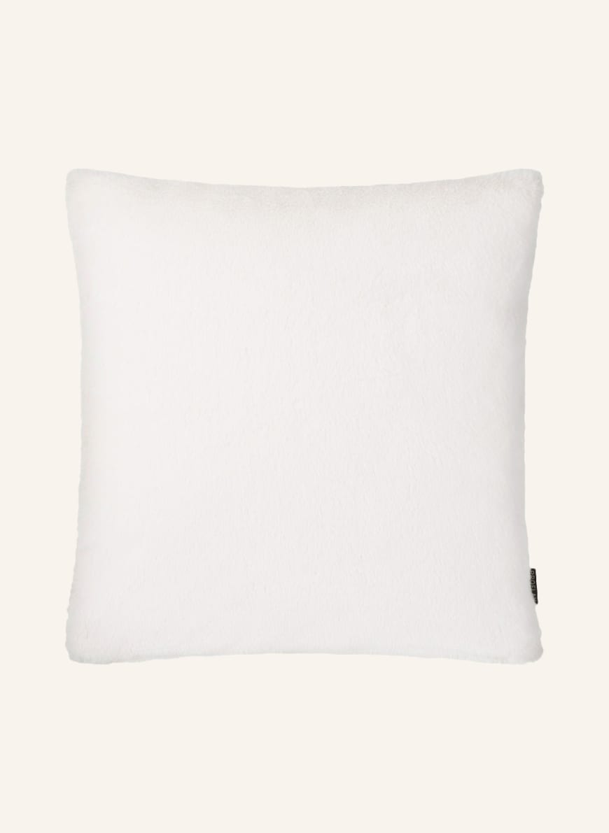 PROFLAX Faux fur decorative cushion cover COCOON, Color: WHITE (Image 1)