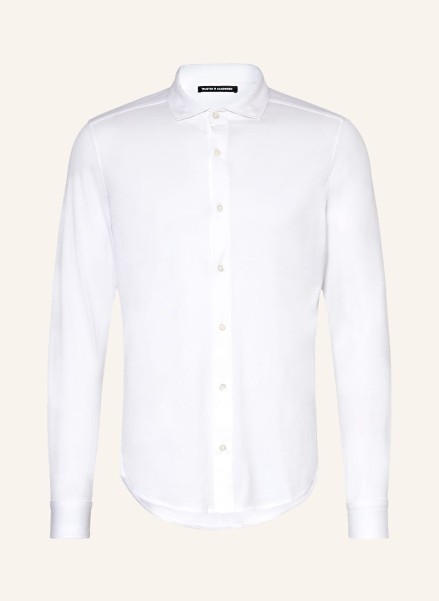 TRUSTED HANDWORK Hemd Extra Slim Fit, Farbe: WEISS (Bild 1)