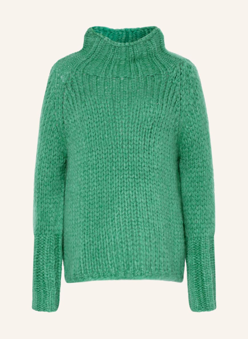 ELLA SILLA Cashmere sweater, Color: GREEN(Image 1)
