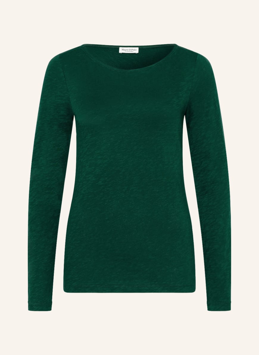 Marc O'Polo Long sleeve shirt, Color: GREEN (Image 1)
