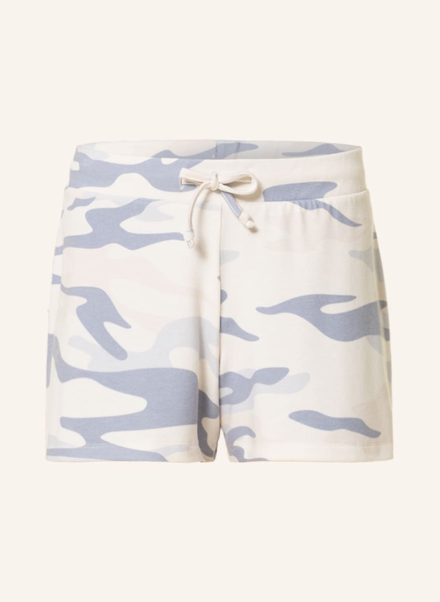 Juvia Pajama shorts, Color: WHITE/ BLUE GRAY/ CREAM(Image 1)