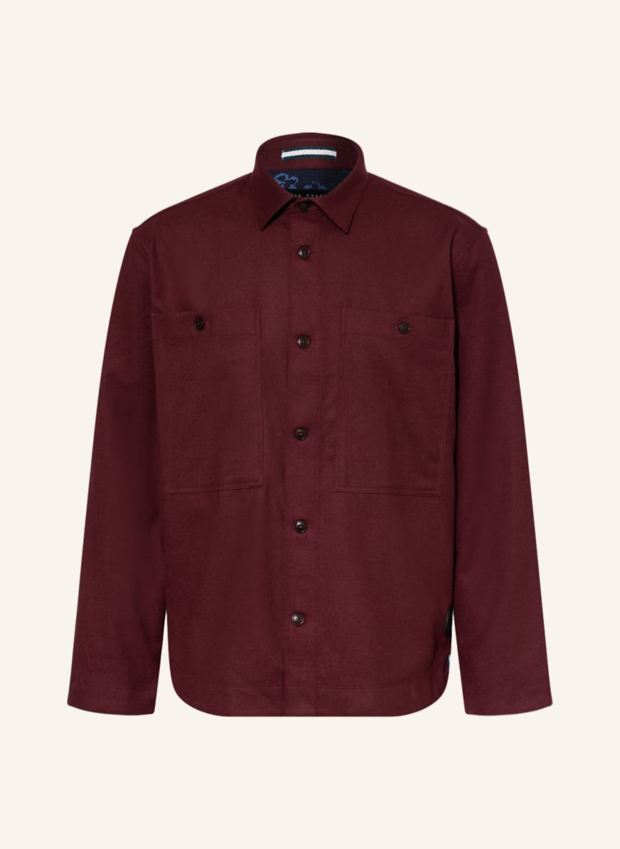 TED BAKER Overshirt CANVEE, Farbe: DUNKELROT (Bild 1)
