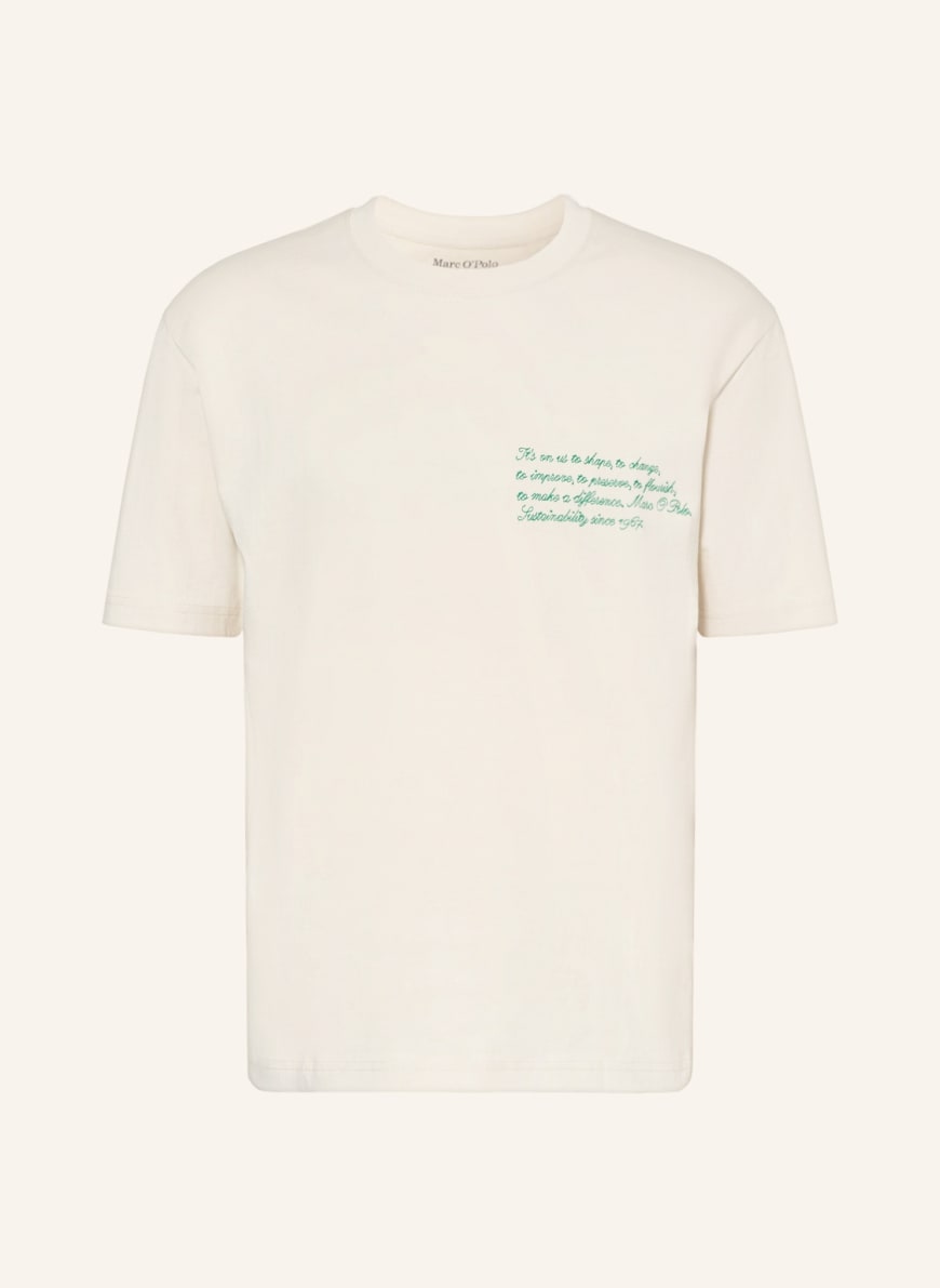 Marc O'Polo T-shirt, Color: LIGHT BROWN/ GREEN (Image 1)