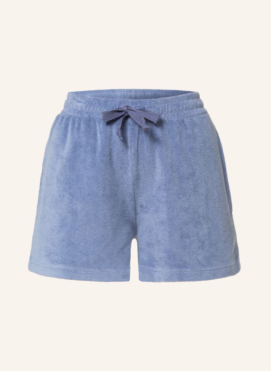 Juvia Terry cloth shorts, Color: BLUE (Image 1)