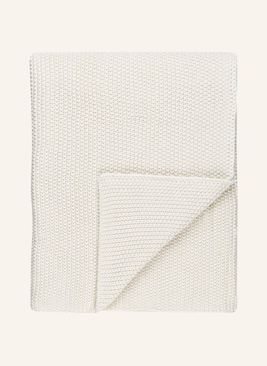Marc O'Polo Throw NORDIC KNIT, Color: WOOL WHITE(Image 1)