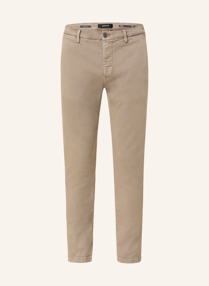 REPLAY Chinos slim fit, Color: BEIGE(Image 1)