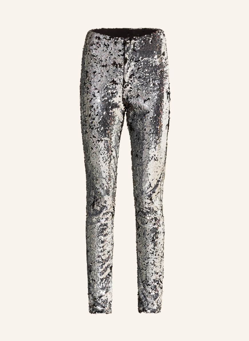 ISABEL MARANT Trousers MADILIO with reversible sequins , Color: SILVER(Image 1)