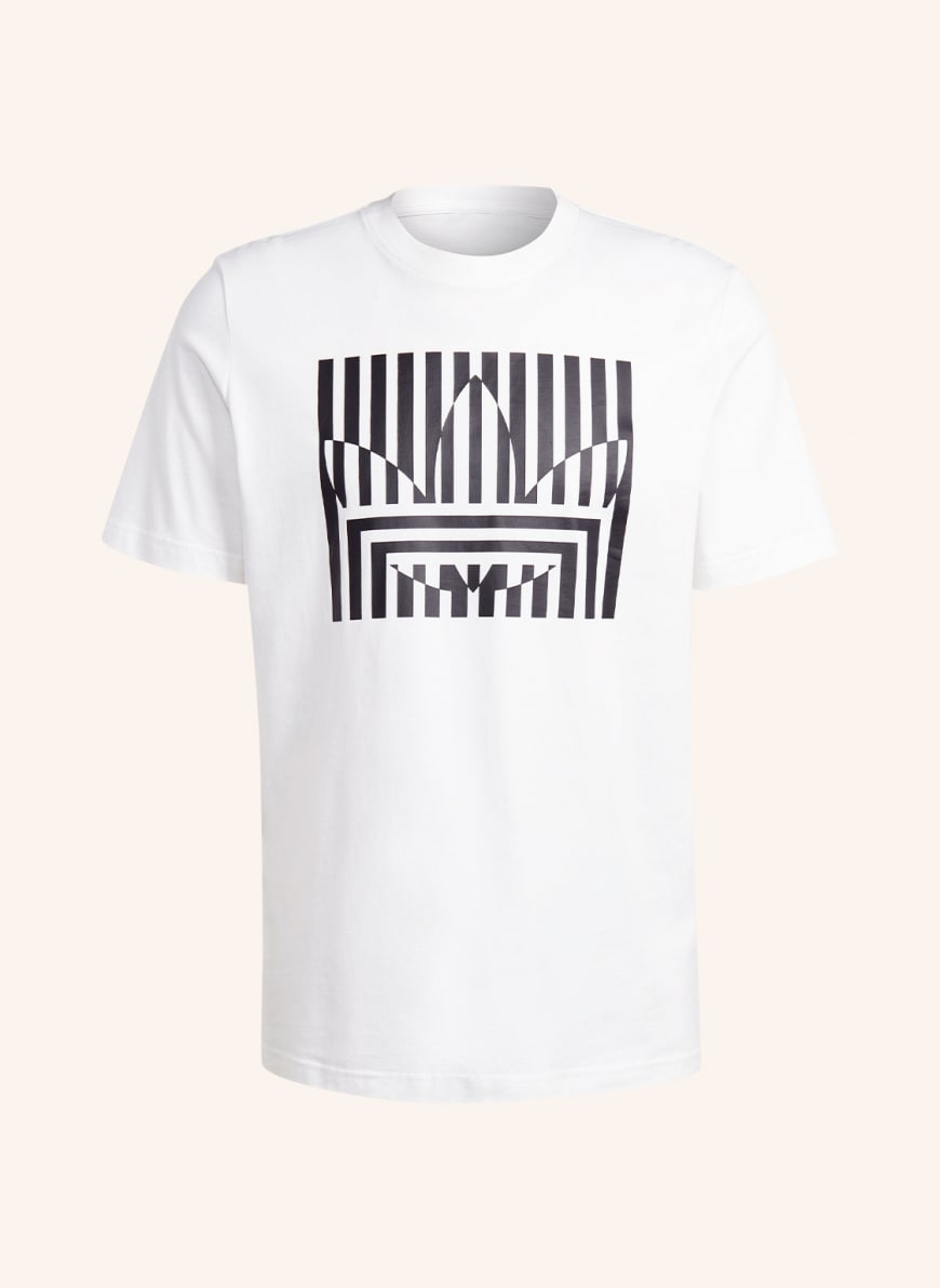 adidas Originals T-shirt, Color: WHITE/ BLACK(Image 1)