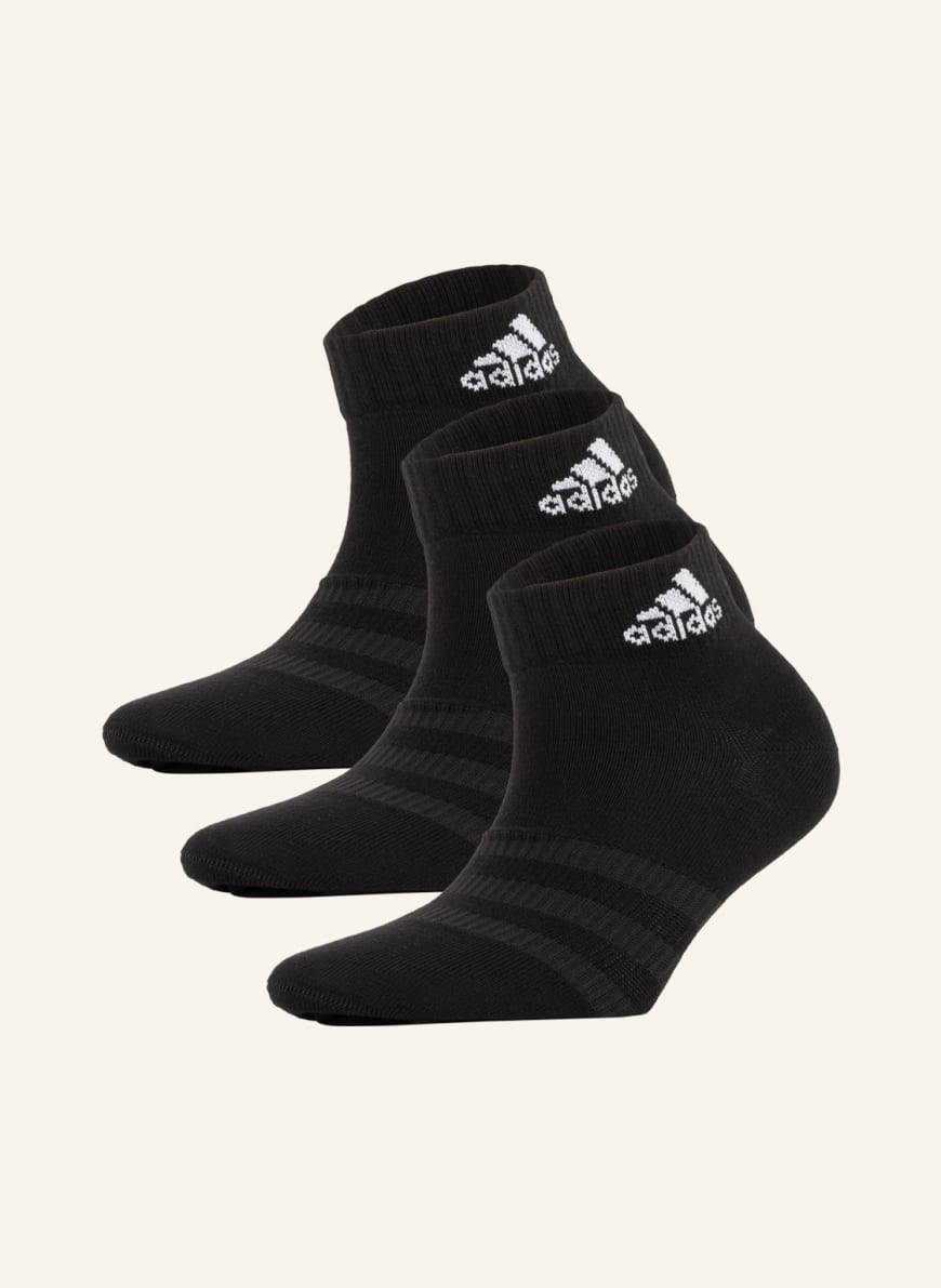 adidas 3 pack of socks THIN AND LIGHT ANKLE