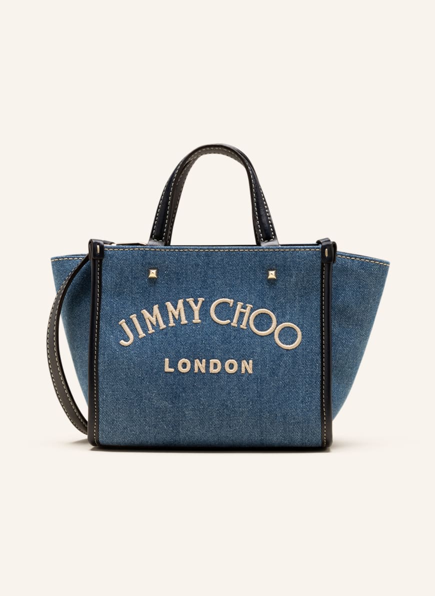 JIMMY CHOO Shopper VARENNE S, Color: BLUE(Image 1)