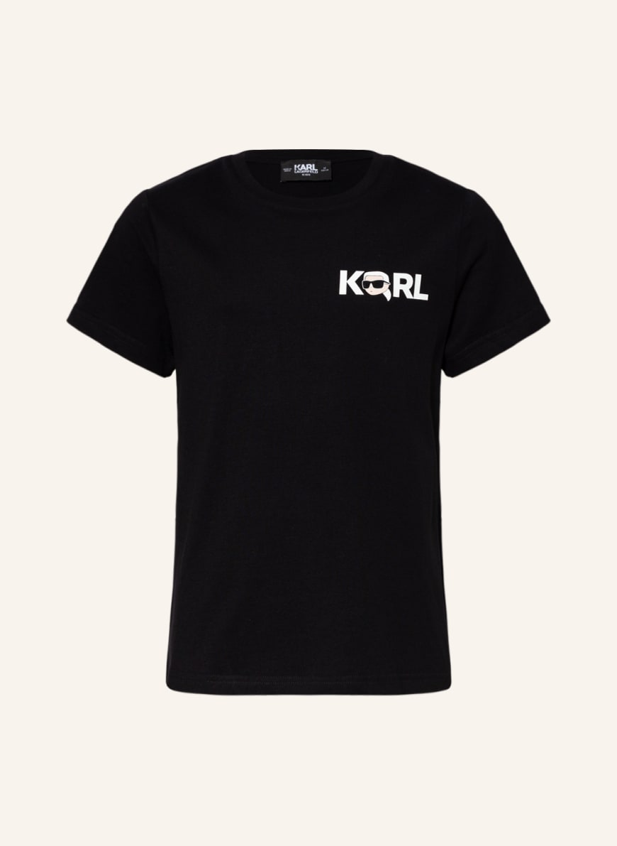 KARL LAGERFELD KIDS T-Shirt, Farbe: SCHWARZ(Bild 1)
