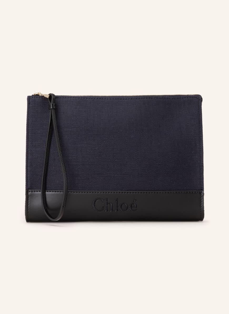 Chloé Clutch SENSE, Farbe: DEEP DENIM(Bild 1)