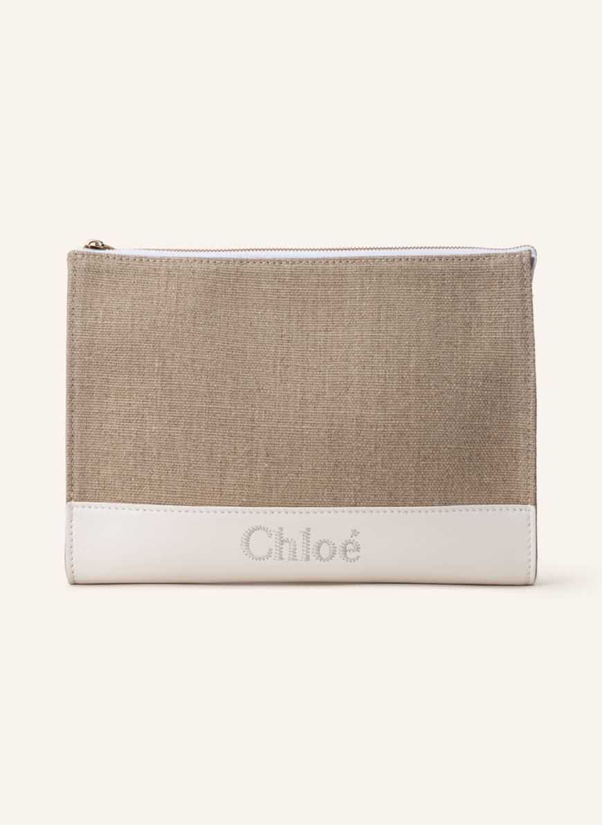 Chloé Clutch SENSE, Farbe: crystal white(Bild 1)