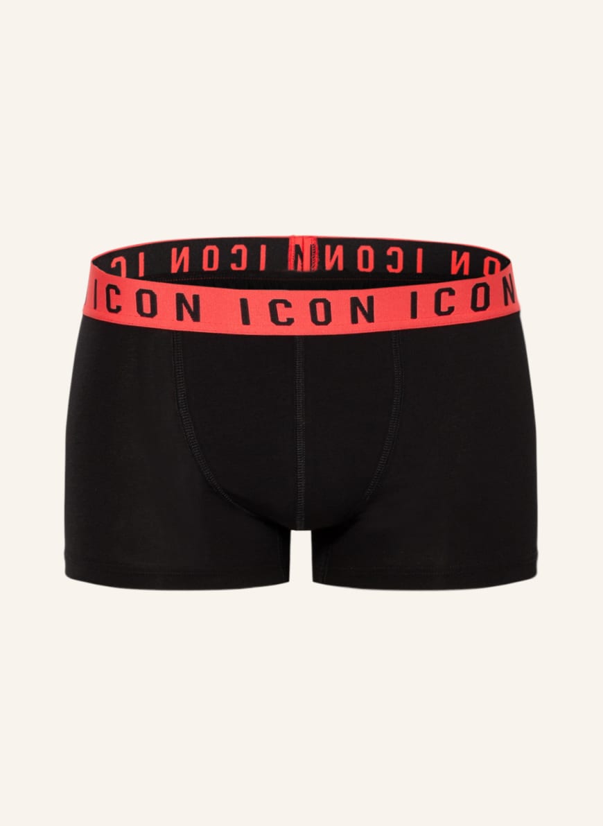 DSQUARED2 Boxer shorts , Color: WHITE/ LIGHT RED (Image 1)