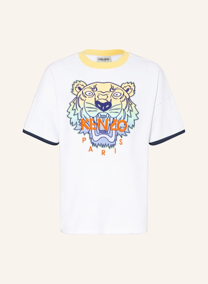 KENZO T-Shirt, Farbe: WEISS/ GELB/ HELLBLAU(Bild 1)