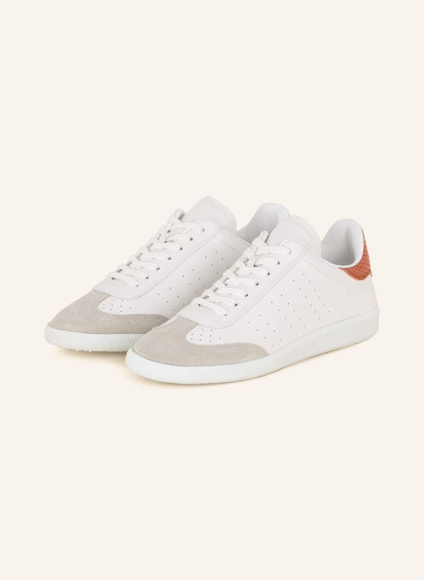 ISABEL MARANT Sneakers BRYCE, Color: WHITE/ LIGHT GRAY/ LIGHT RED (Image 1)