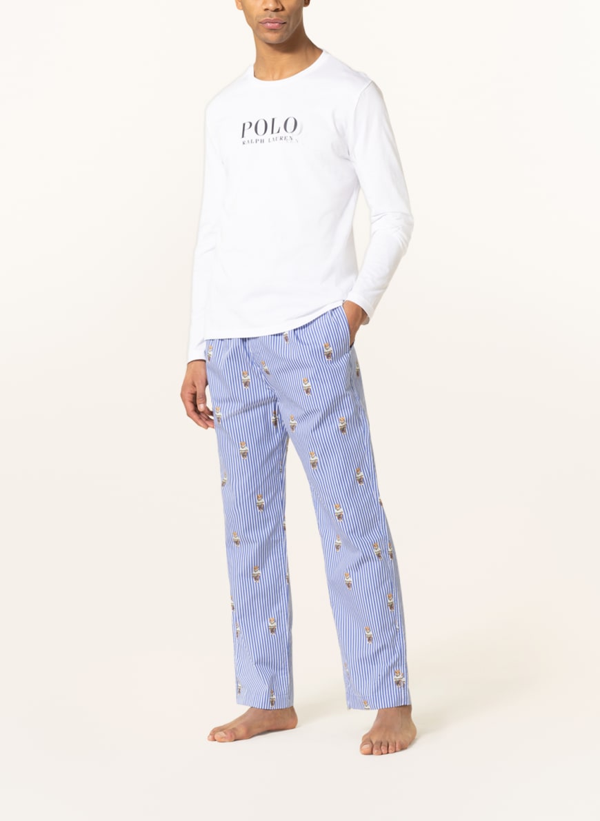 Polo Ralph Lauren Men's Woven Polo Player Pajama Pants in White for Men