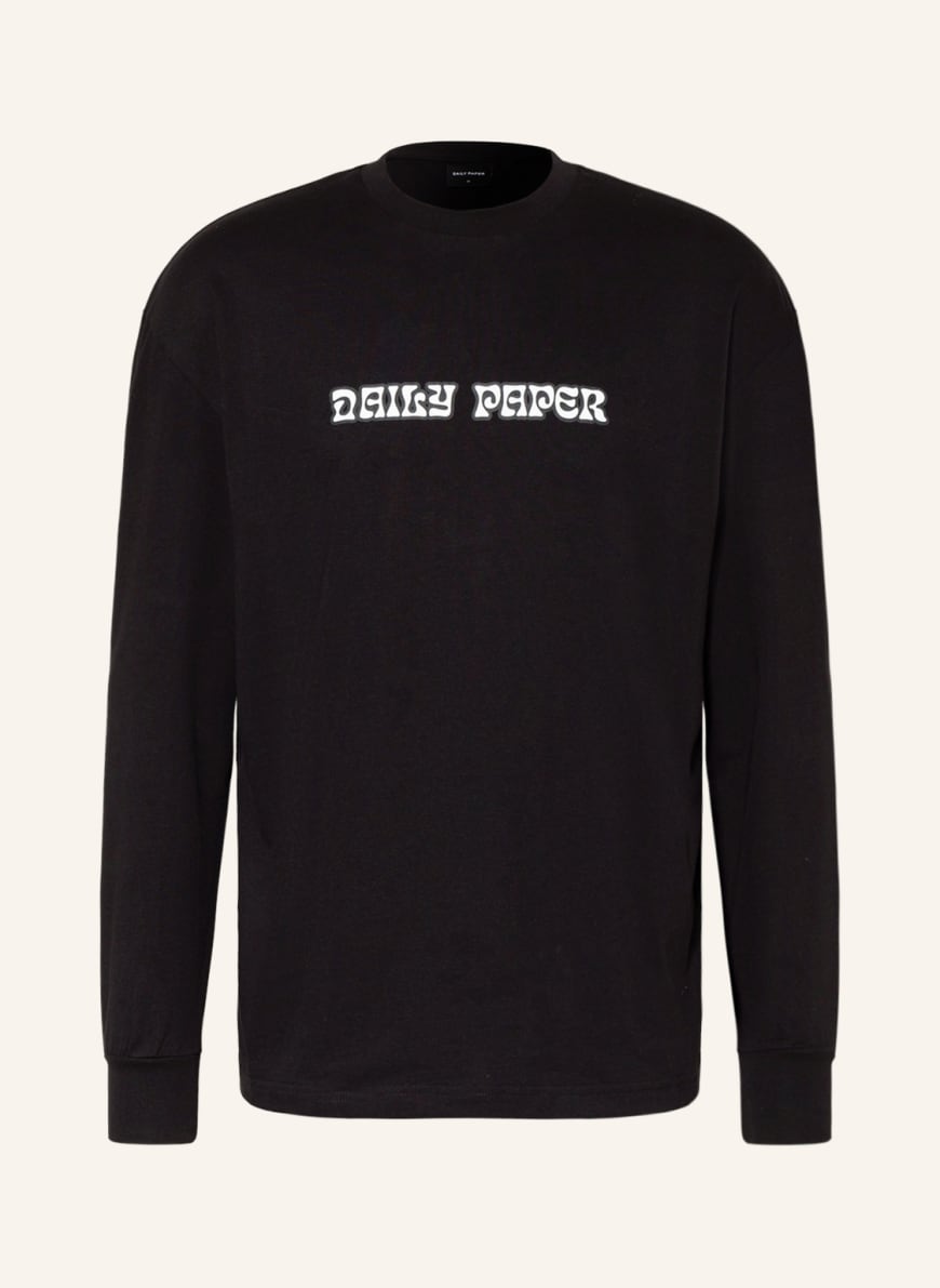 DAILY PAPER Long sleeve shirt PERTAS, Color: BLACK(Image 1)