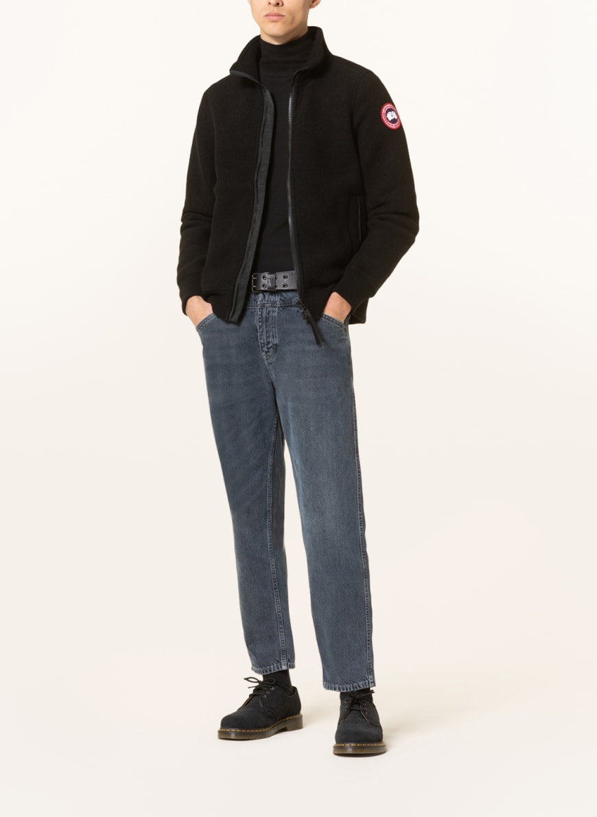 CANADA GOOSE Fleecejacke LAWSON in schwarz