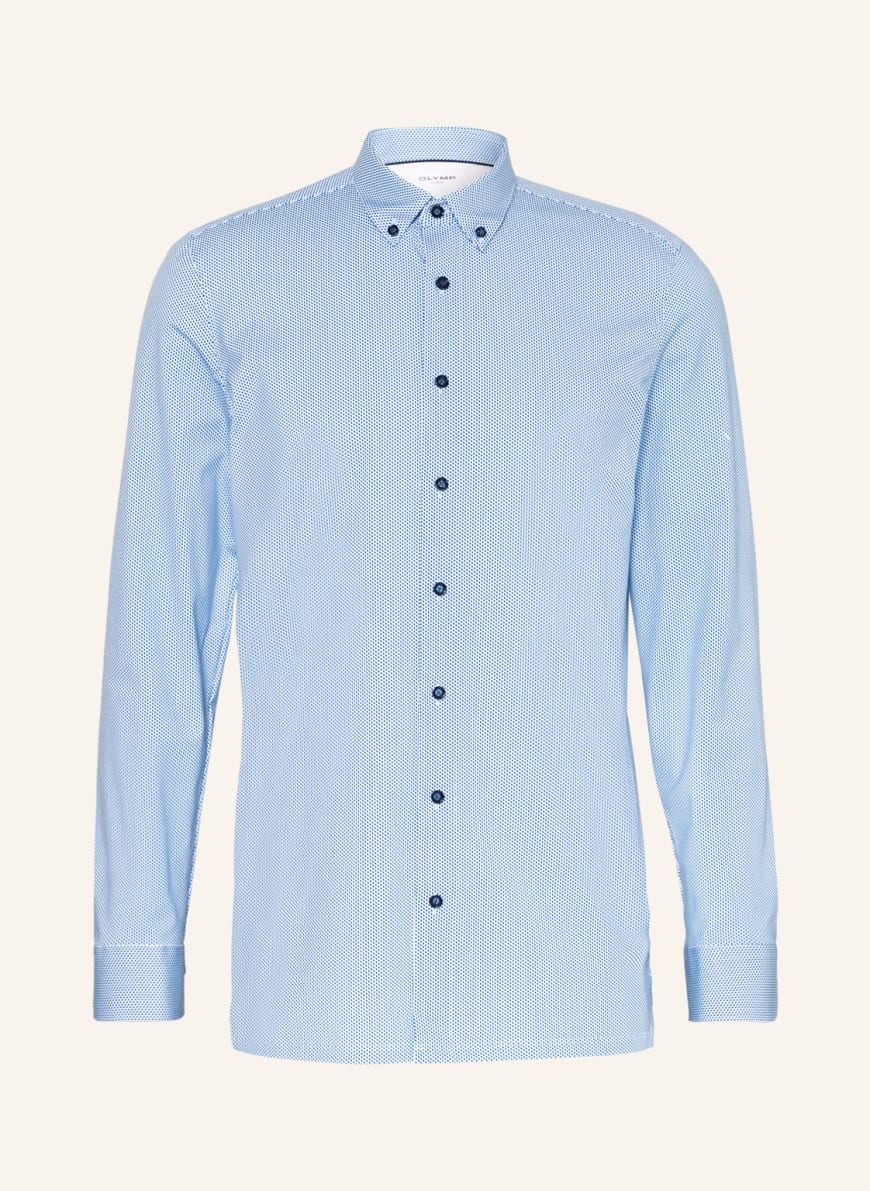 OLYMP Jerseyhemd Luxor 24/Seven modern fit, Farbe: BLAU/ DUNKELBLAU(Bild 1)