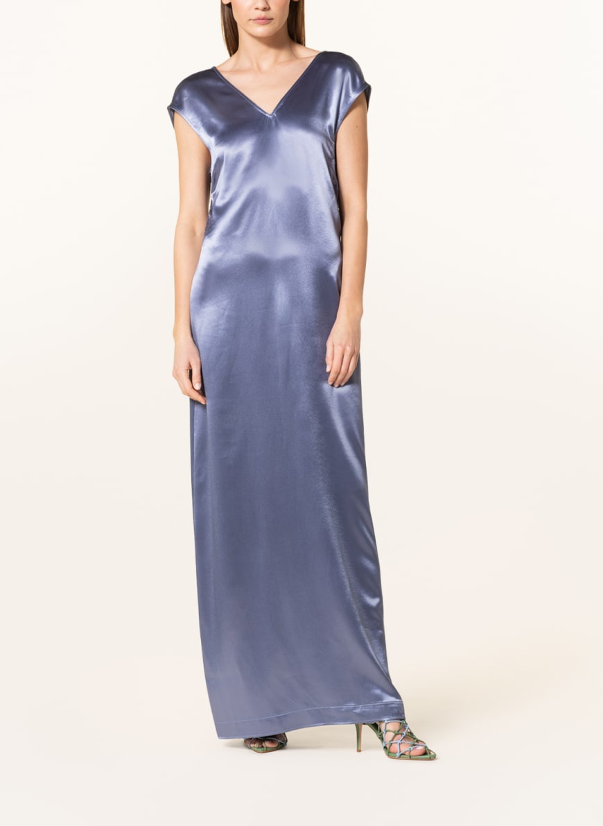 Calvin Klein Satin dress NAIA in light blue | Breuninger