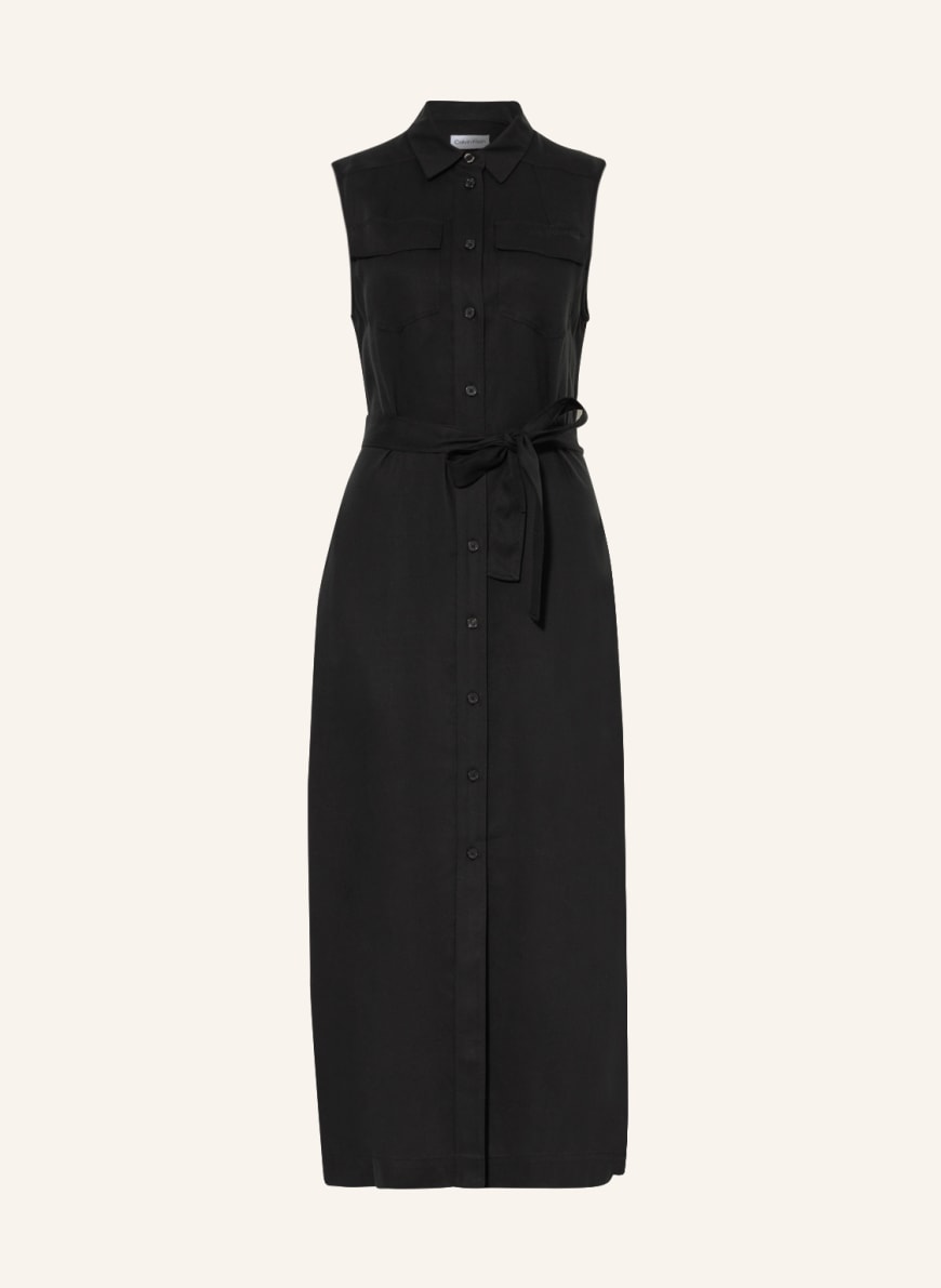 Calvin Klein Shirt dress, Color: BLACK(Image 1)