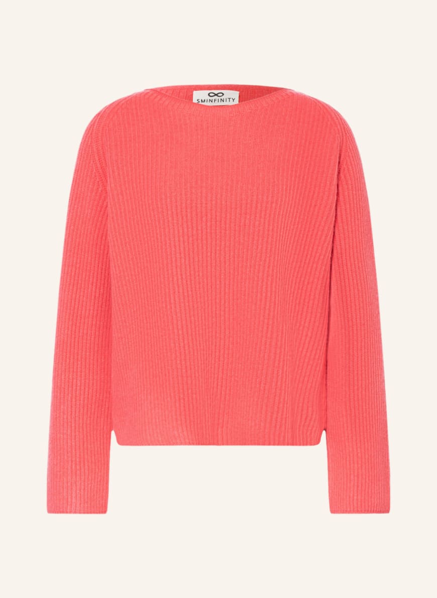 SMINFINITY Cashmere sweater, Color: LIGHT RED(Image 1)