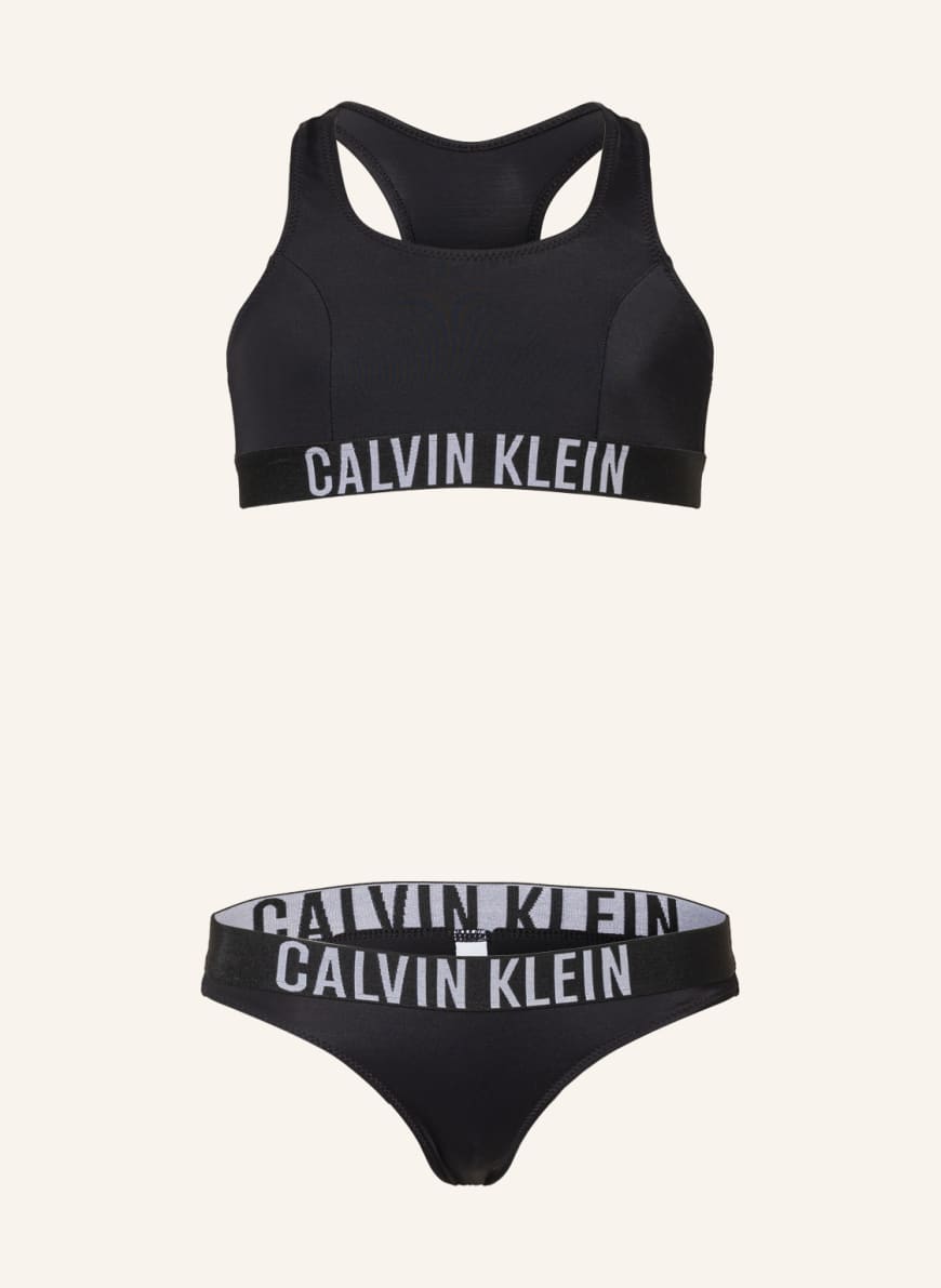 Calvin Klein Bustier-Bikini INTENSE POWER, Farbe: SCHWARZ(Bild 1)