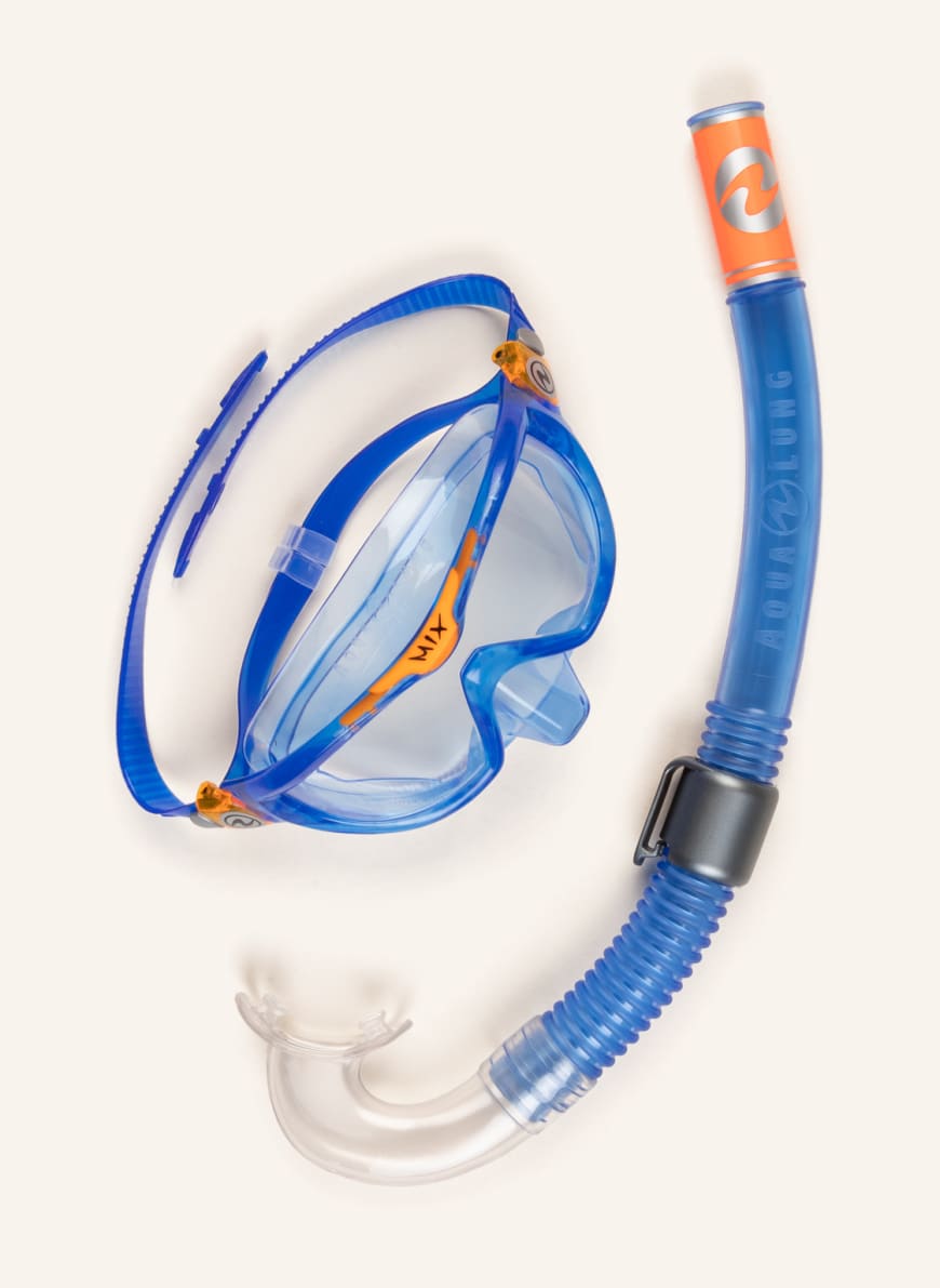 AQUALUNG Okulary pływackie COMBO MIX z rurką, Kolor: NIEBIESKI(Obrazek 1)