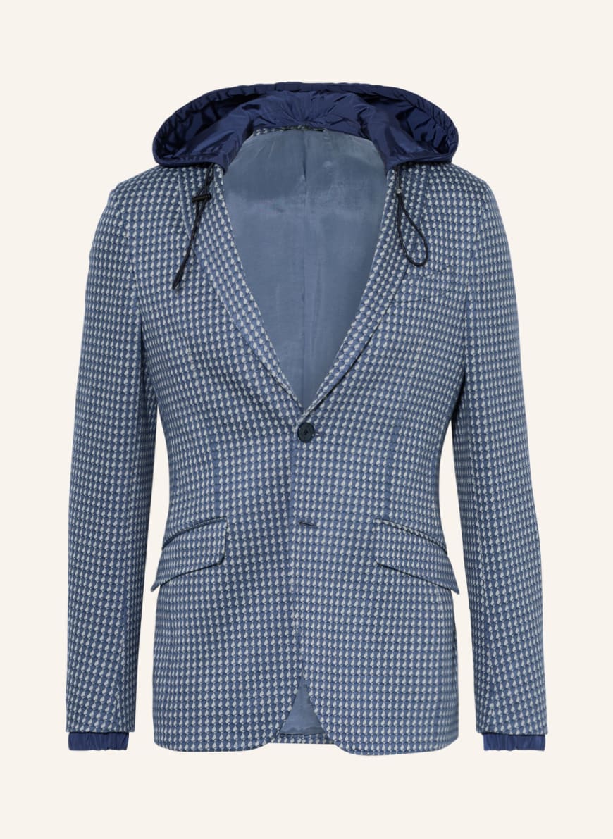 ETRO Jersey jacket extra slim fit, Color: BLUE/ LIGHT BLUE(Image 1)