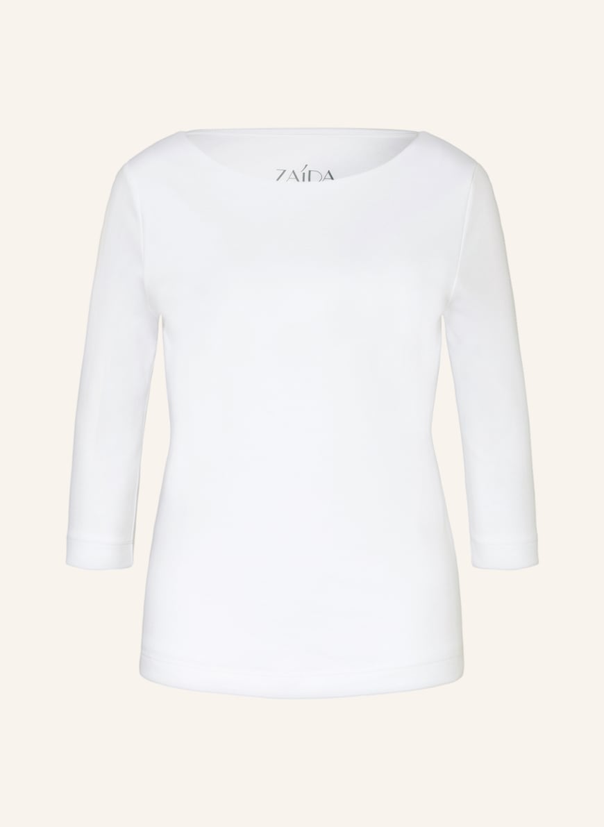 ZAÍDA Shirt mit 3/4-Arm, Farbe: WEISS(Bild 1)