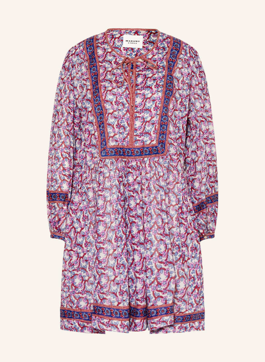 ISABEL MARANT ÉTOILE Kleid GILINESIA, Farbe: HELLBLAU/ PINK/ DUNKELROT(Bild 1)