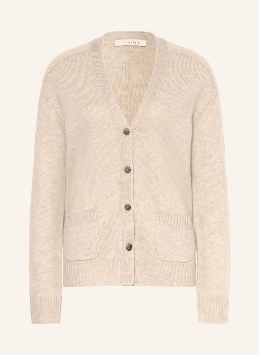 lilienfels Cardigan with cashmere, Color: BEIGE(Image 1)