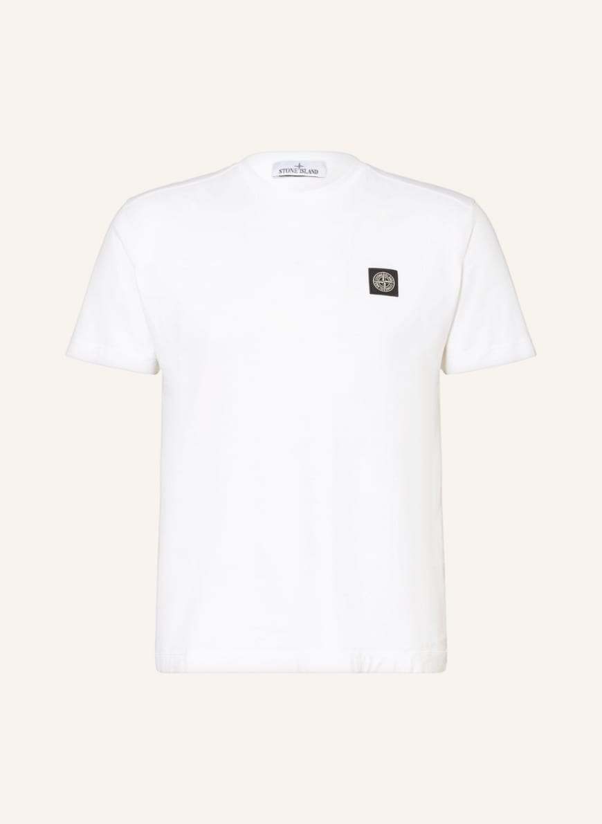 STONE ISLAND T-shirt, Color: ECRU(Image 1)