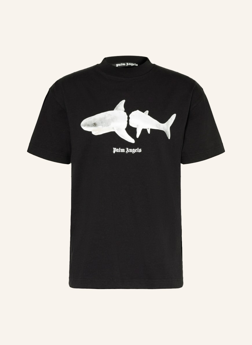 Palm Angels T-shirt, Color: BLACK/ WHITE(Image 1)