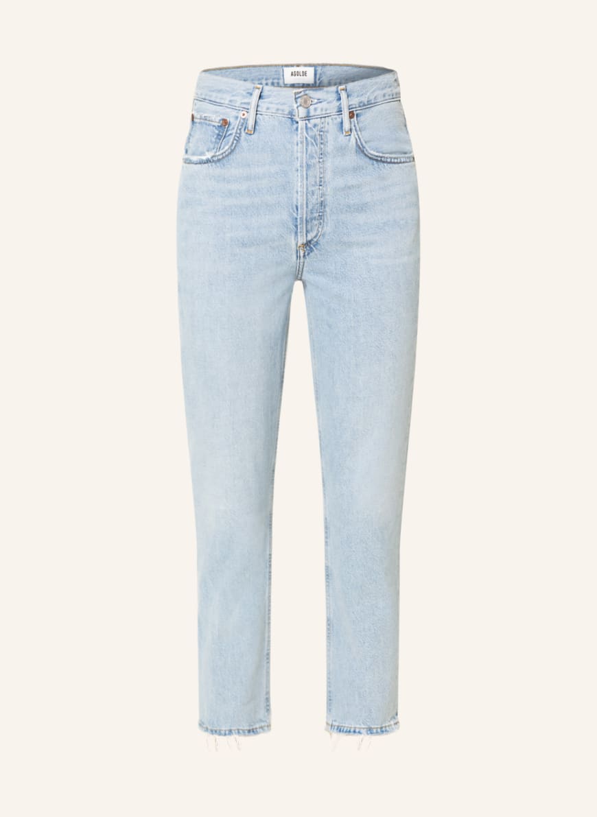 AGOLDE 7/8 jeans RILEY, Color: Retputation pale vint ind(Image 1)