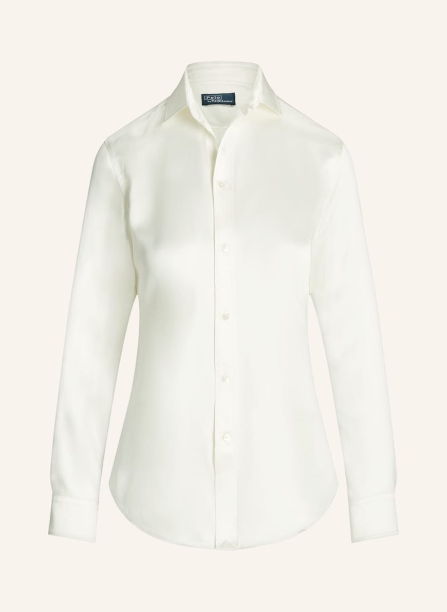 POLO RALPH LAUREN Shirt blouse in silk, Color: ECRU(Image 1)