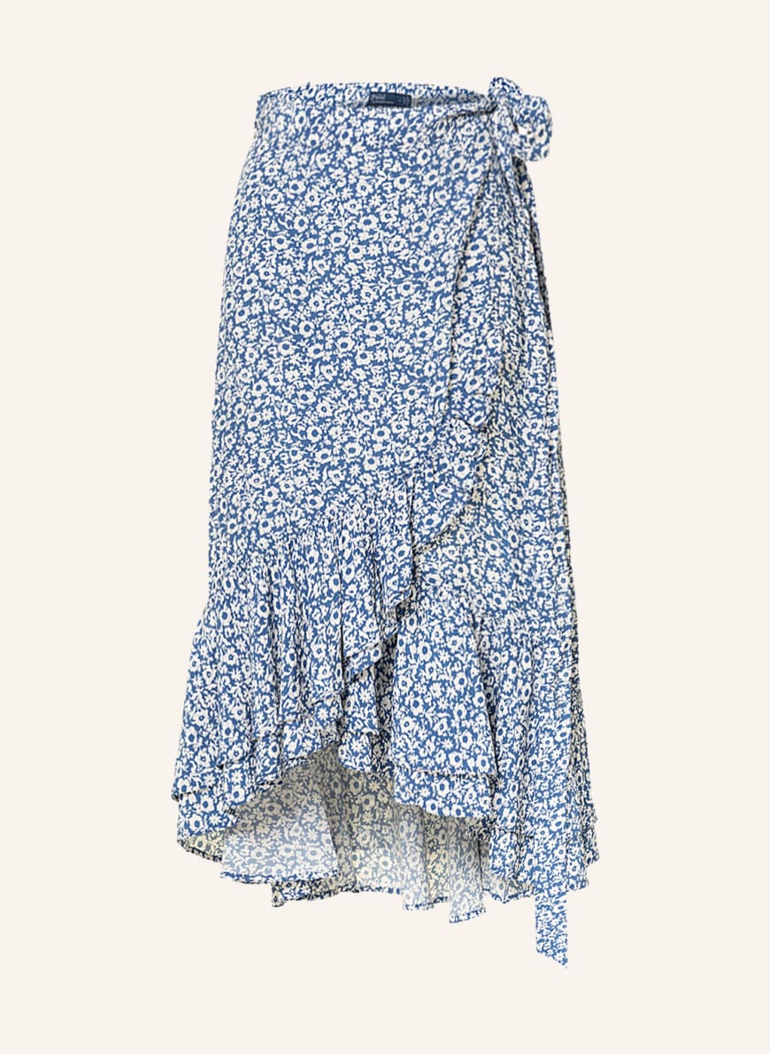 POLO RALPH LAUREN Wrap skirt, Color: BLUE/ WHITE(Image 1)