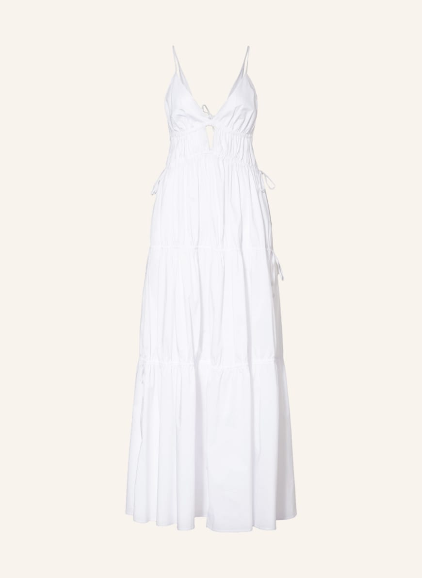 SIMKHAI Dress APRIL with cut-out, Color: WHITE(Image 1)