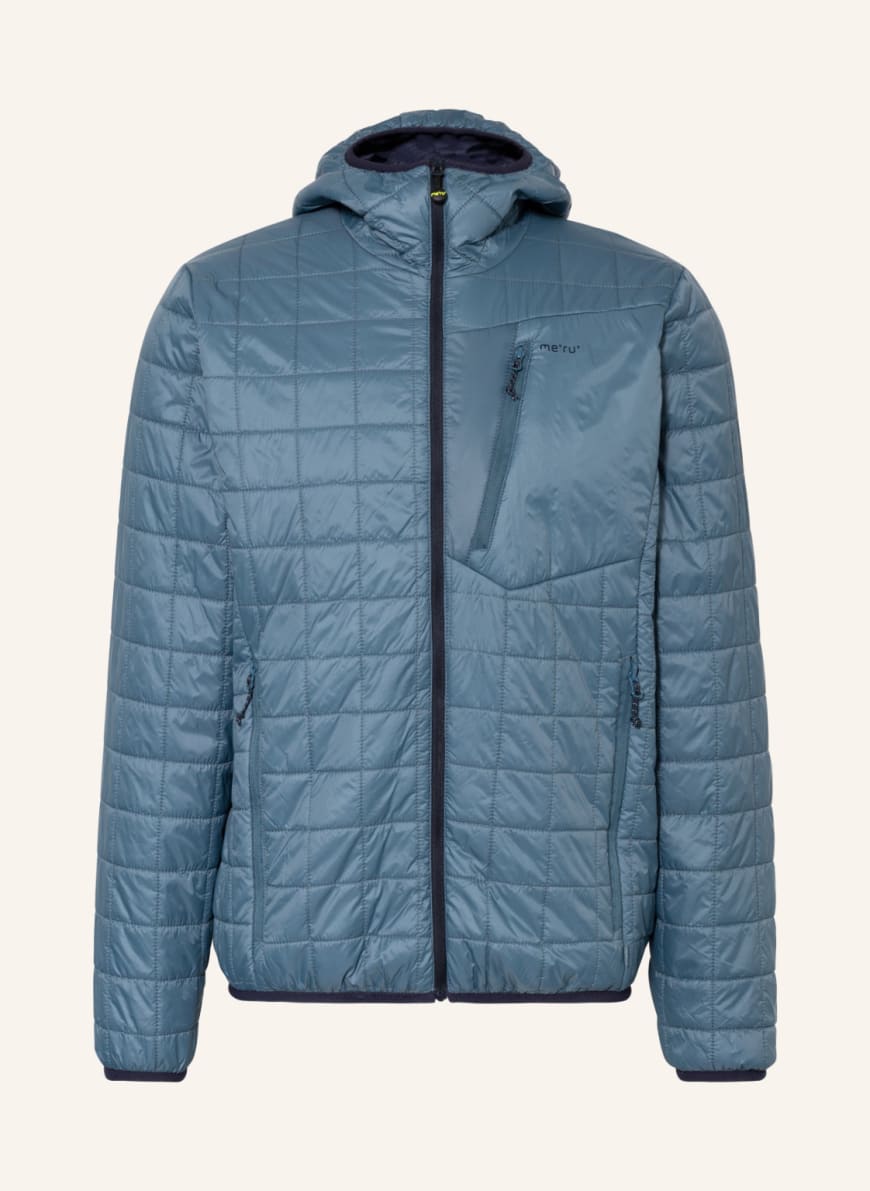 me°ru' Outdoor jacket NAKNEK reversible, Color: BLUE GRAY(Image 1)