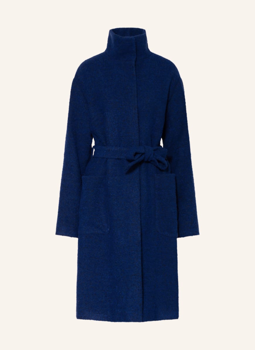 Hugo boss damen mantel blau clearance