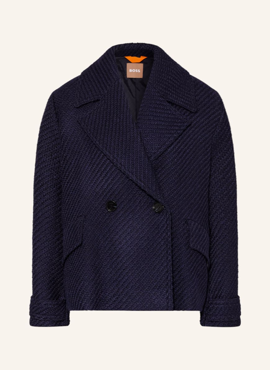 Hugo boss navy coat hotsell