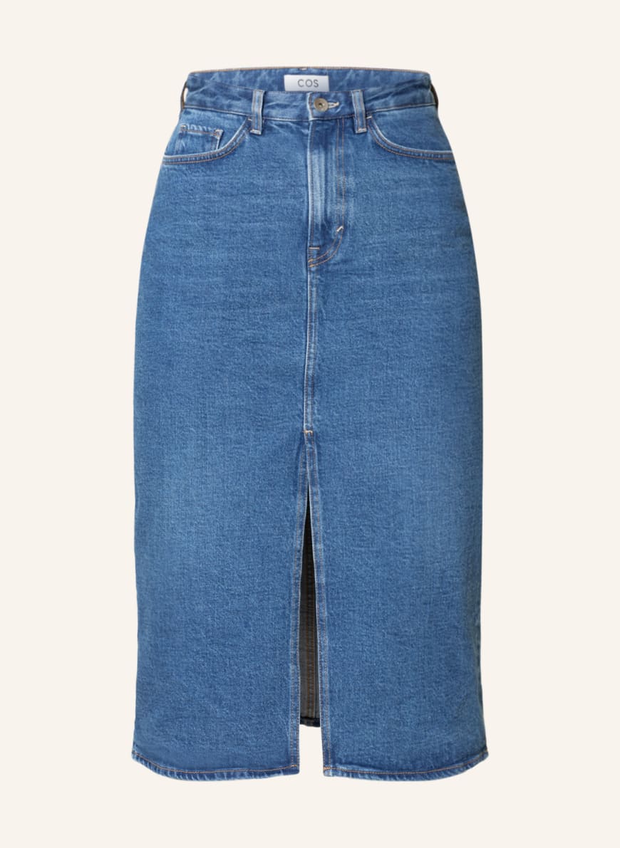 COS Spódnica jeansowa, Kolor: 001 79-212 BLUE MEDIUM(Obrazek 1)