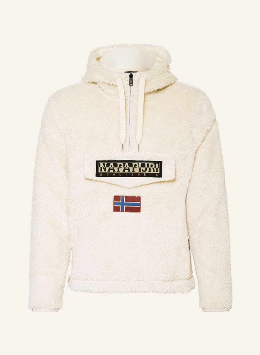 NAPAPIJRI Teddy jacket T BURGEE in ecru
